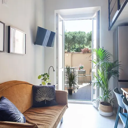 Bright Terrace Loft In Center פירנצה